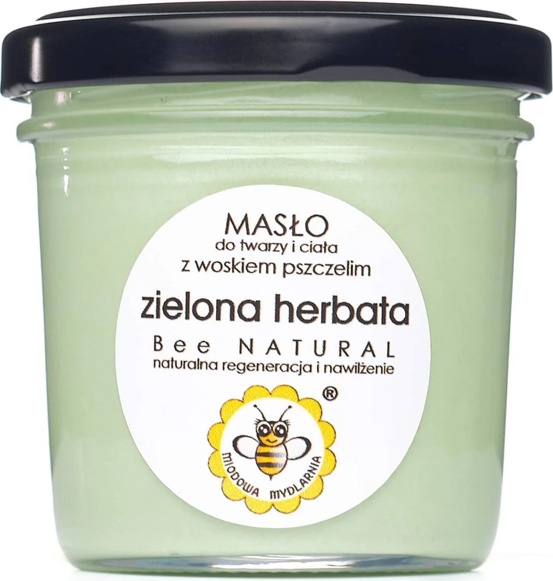 Naravno maslo za obraz in telo Green Tea, Miodowa Mydlarnia, 65 g