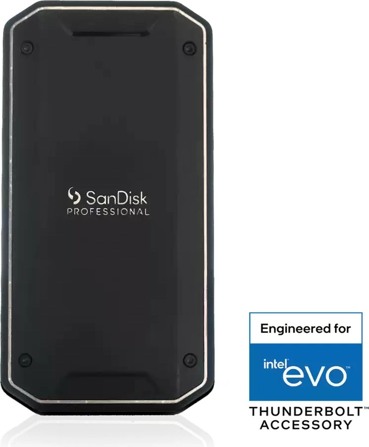 Zunanji SSD Sandisk Pro G40 1TB, Thunderbolt 3, USB-C, IP68, črn Zunanji SSD Sandisk Pro G40 1TB, Thunderbolt 3, USB-C, IP68, črn