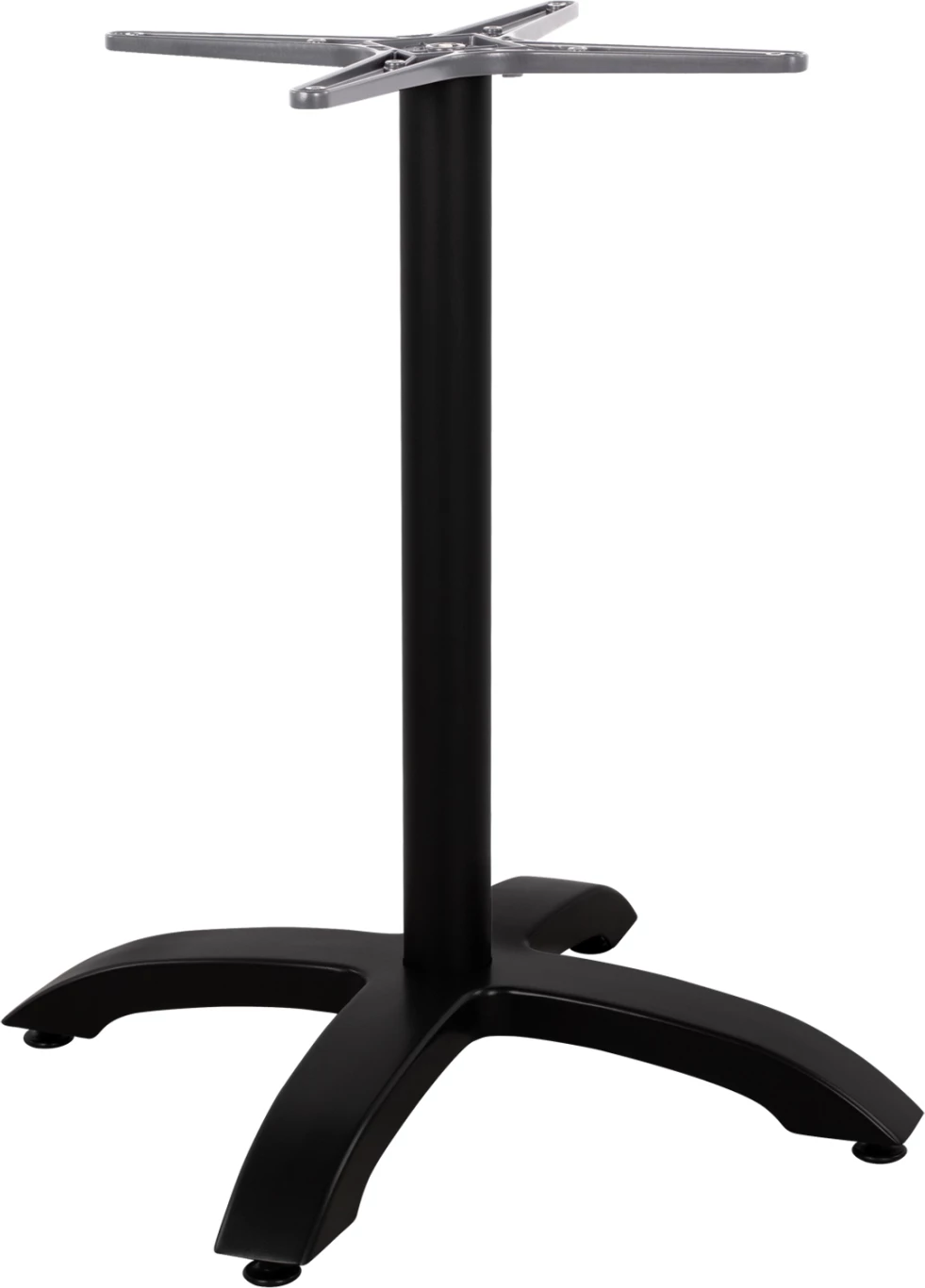 Aluminijasta osnova FH460.01 črna mat 66x66x73cm s križem 48x48cm