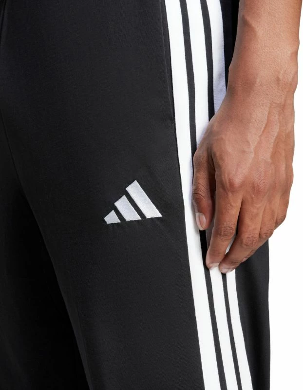 Dolge hlače adidas Essentials 3-Stripes za moške, črne