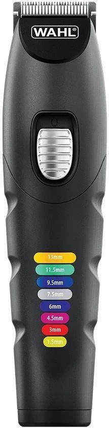 Trimer za brado in obraz Color Trim Advanced, Wahl, črn, 8 Lithium-Ion