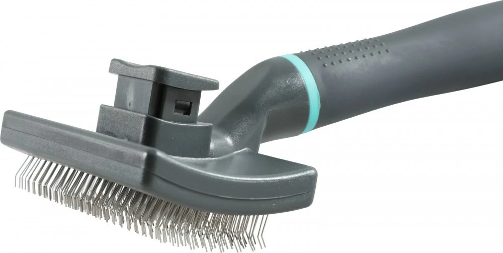 Krtača za hišne ljubljenčke Zolux ANAH, srebrna