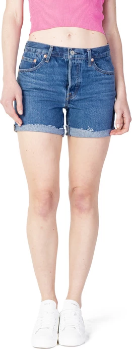 Kratke hlače za ženske Levi's, modre
