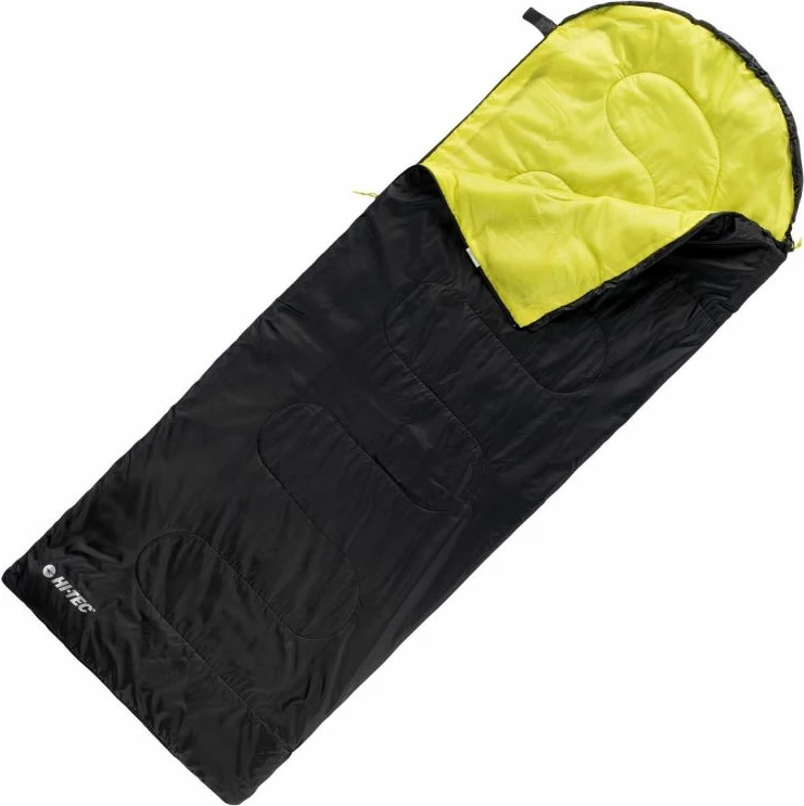 Spalna vreča Mumio Hi-Tec za moške in ženske, črna in rumena