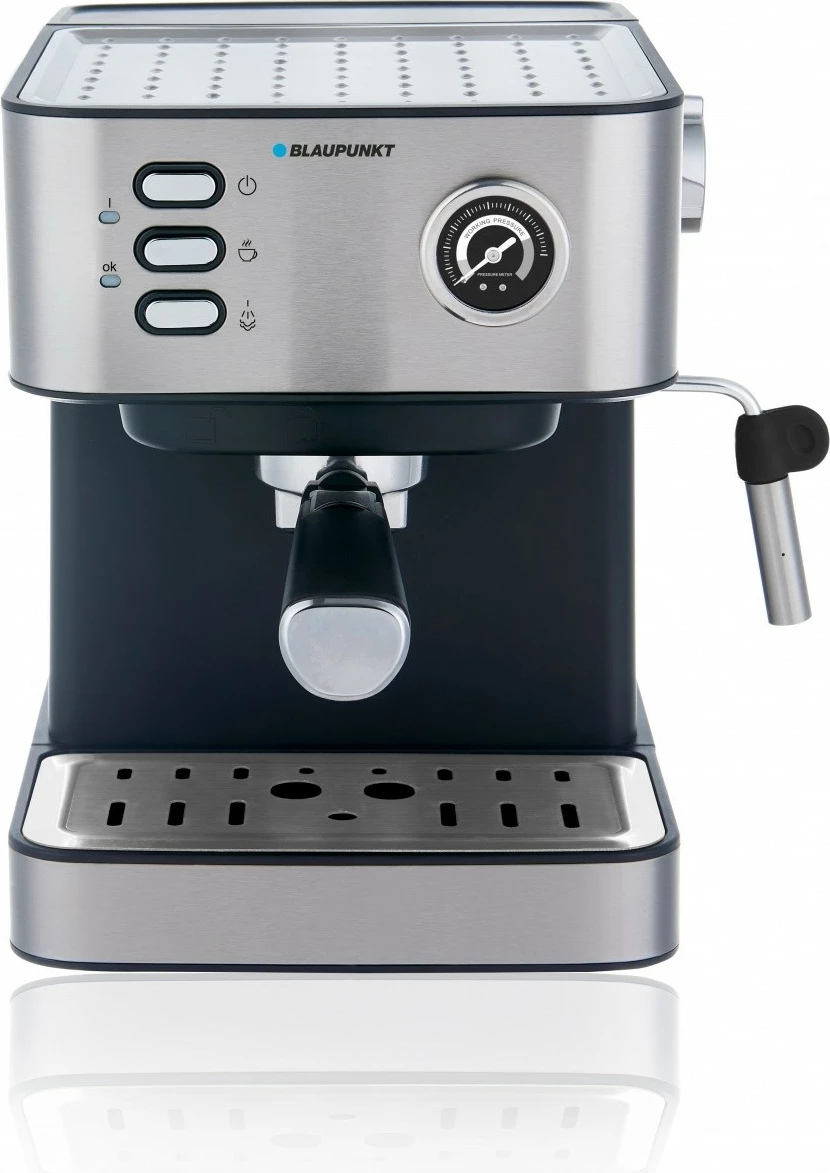 Kavni aparat s pritiskom Blaupunkt CMP312, 1,6 L, črno/srebrn