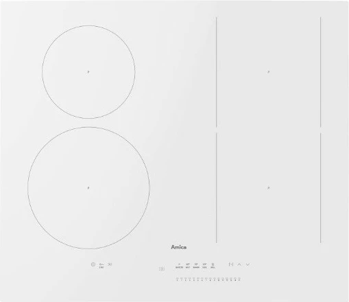 Indukcijska plošča, Amica PIDH6141PHTSUN 3.0, 4 kuhališča, bela