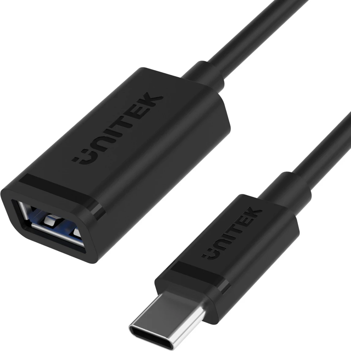 Povezovalni kabel USB-C v USB 3.1 Unitek, črn