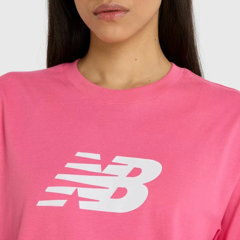 Majica za ženske New Balance, roza