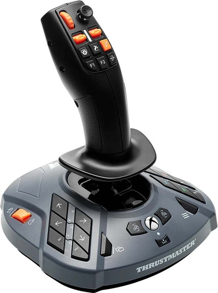 Profesionalen joystick SimTask FarmStick X Thrustmaster, s kablom USB Type-C, črn