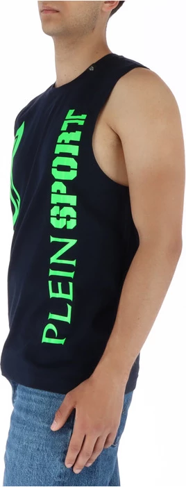 Majica brez rokavov Plein Sport, črna