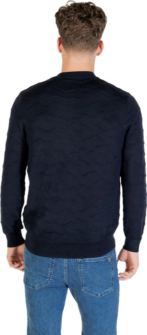 Pletenine Armani Exchange, moški, modra
