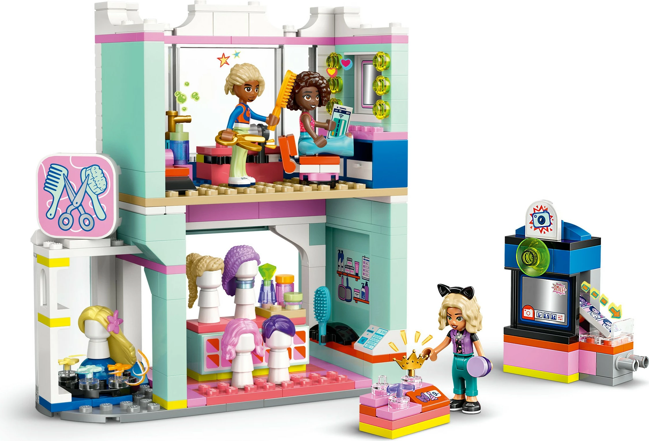Set za gradnjo frizerski salon LEGO Friends 42662, 347 delov, večbarven