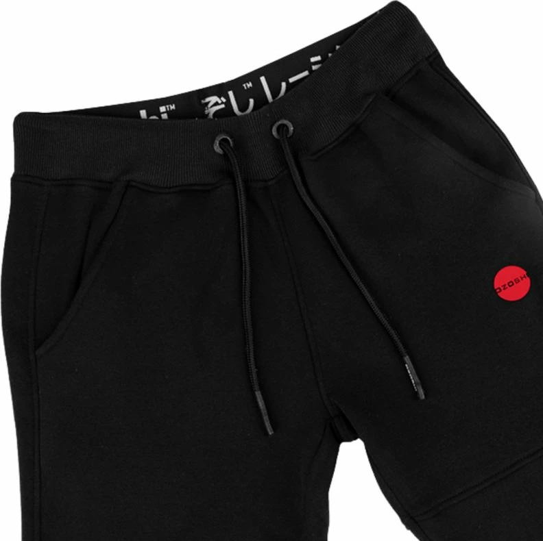 Hlače za moške Ozoshi, črne