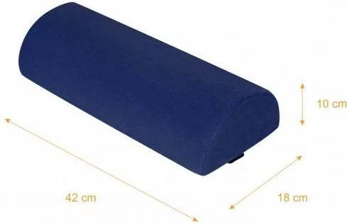 Ledvena blazina polvalj MDH LUMBAR HALF ROLL, granatna