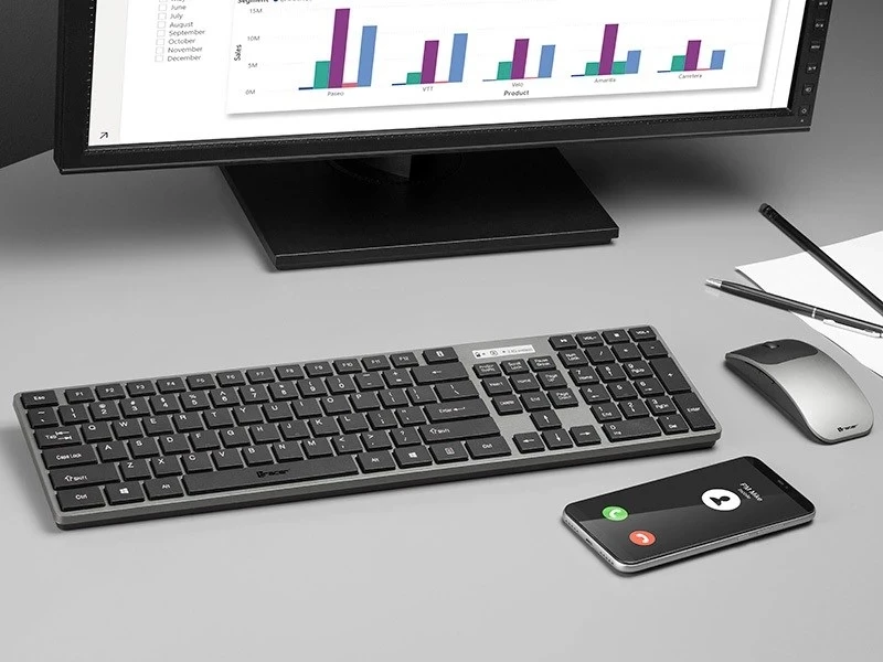 Brezžični komplet tipkovnice in miške Tracer TRAKLA46773