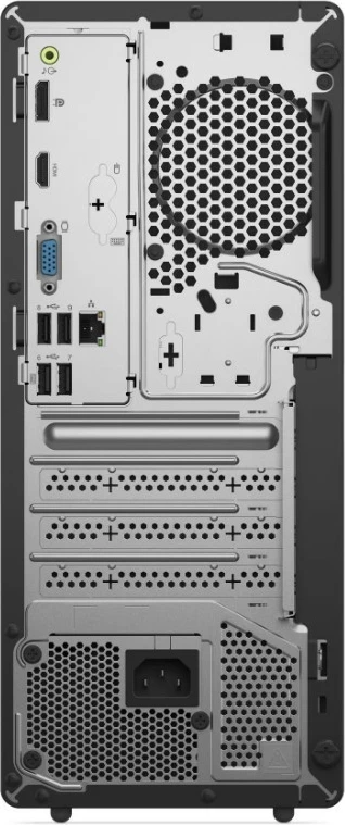 Namizni računalnik Lenovo ThinkCentre neo 50t Gen 5 i3-14100, 8 GB RAM, 256 GB SSD, Windows 11 Pro, črn, z miško in tipkovnico