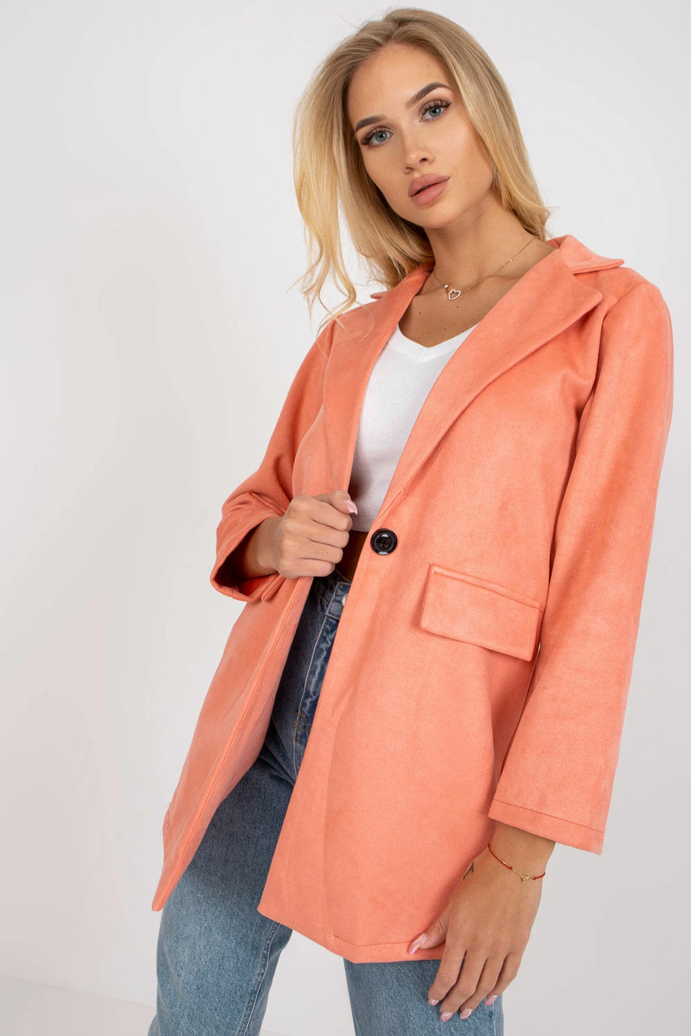Jakna Italy Moda 165393, rožnata