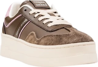 Superge ženske Tommy Hilfiger Jeans, rjave