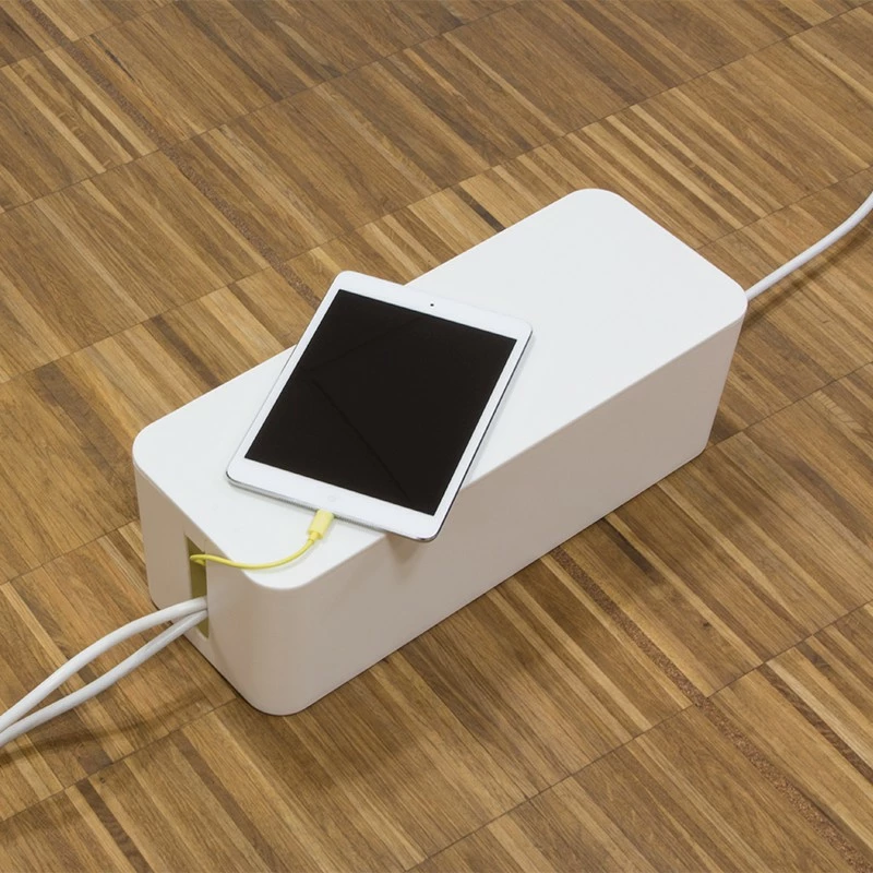 Krmilna/organizacijska škatla za kable LogiLink KAB0063, plastika, bela