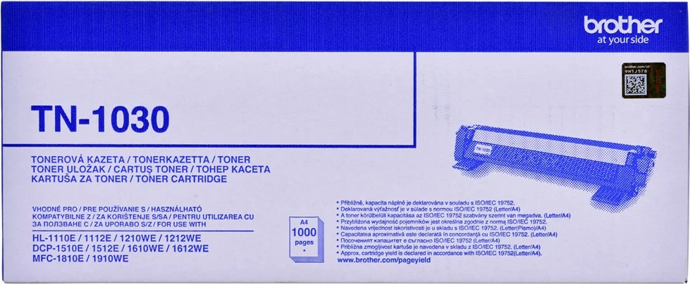 Toner TN-1030, Brother, 1 kos, črn