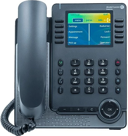 IP telefon, Alcatel ALE-30h, zaslon 3,5", USB-A/USB-C, siv