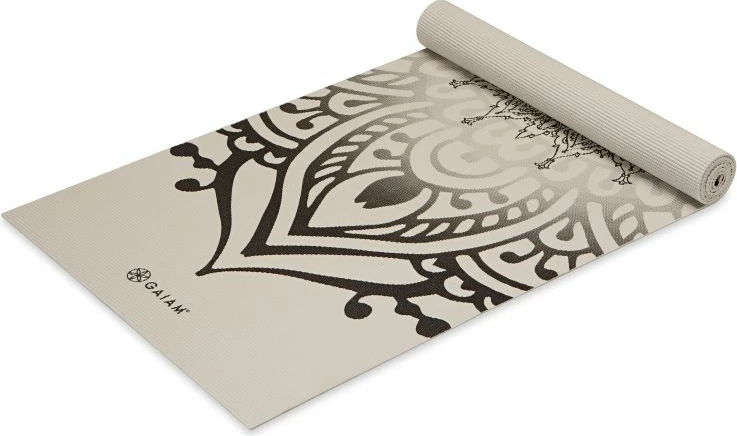 Joga podloga 5 mm, GAIAM Dovvetail Sundal 64955, bež