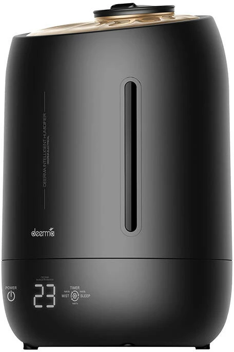 Vlažilec zraka 5 L z aromaterapijo, Deerma F600, črn