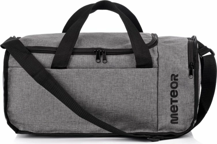 Fitnes torba Meteor, unisex, siva