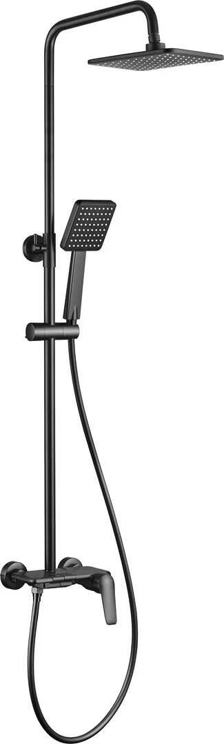 Sistem za prho rain shower z mešalnikom, deante NER_N4PM, črn