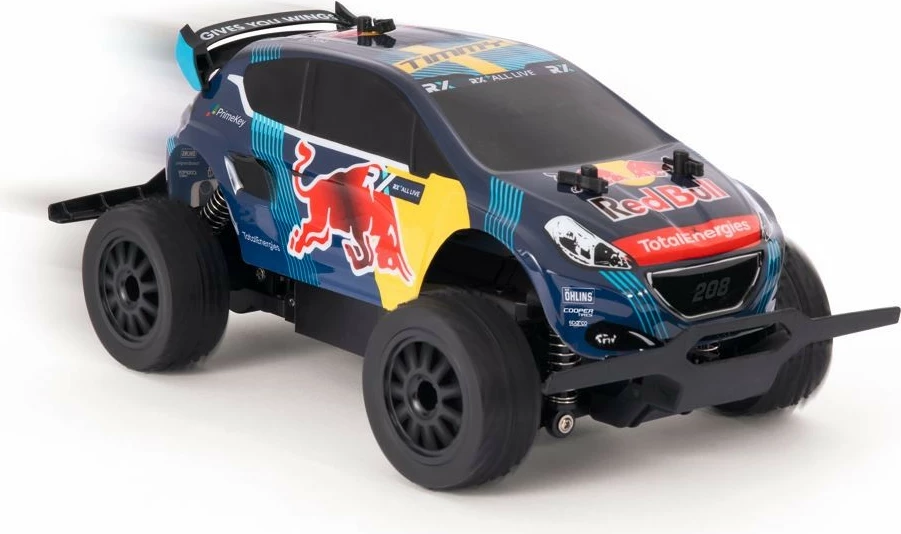 Daljinsko vodljiv avtomobil 1:10, 2.4 GHz, večbarven, Red Bull Rallycross