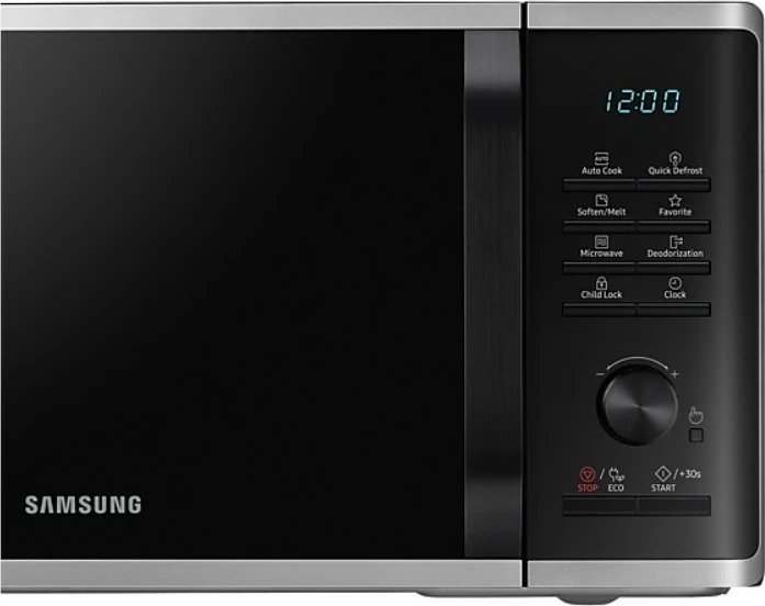 Mikrovalovna pečica, Samsung MS23K3515AS/E2, 23 L, črno/srebrna Mikrovalovna pečica, Samsung MS23K3515AS/E2, 23 L, črno/srebrna