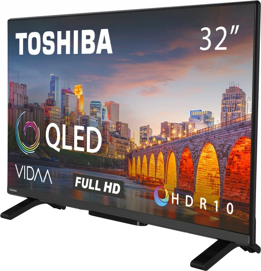 QLED televizor 32", Full HD, pametni televizor, HDR10, Toshiba 32QV2F63DG