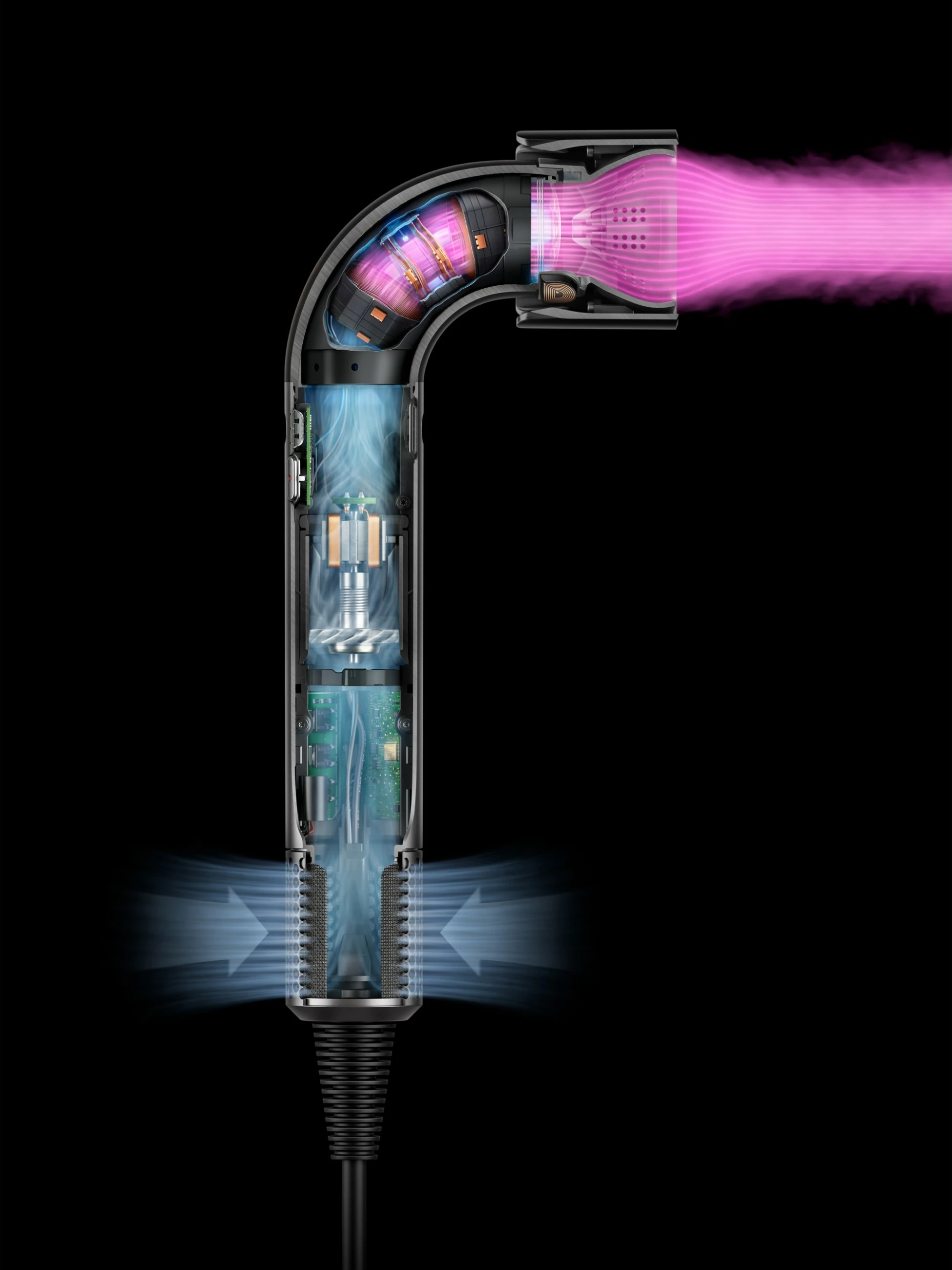 Sušilec za lase Dyson Supersonic, 1700 W, 5 nastavkov, roza