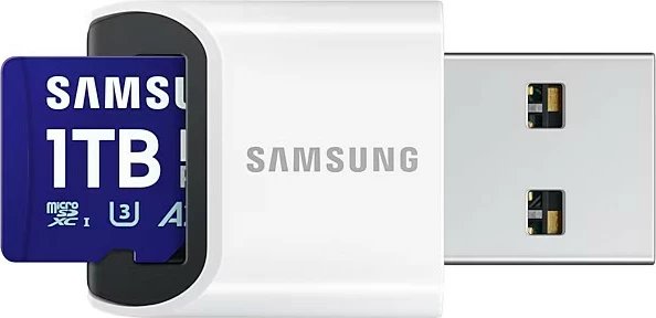 microSD kartica 1 TB z USB čitalcem Samsung PRO Plus microSD kartica 1 TB z USB čitalcem Samsung PRO Plus