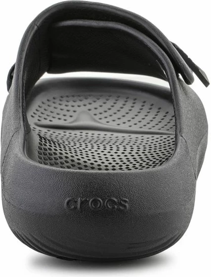 Copati za sprostitev Crocs Mellow Luxe Recovery Slide, črni