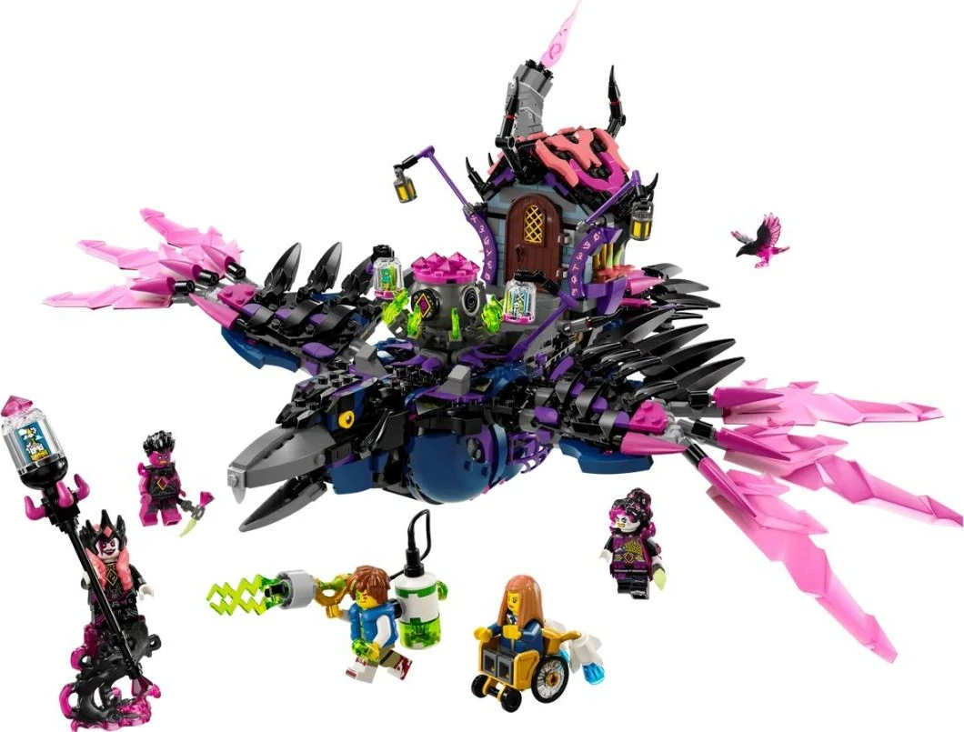 Set za sestavljanje LEGO DREAMZzz Northern Raven Neverknow, 71478, 1203 kosov, večbarven