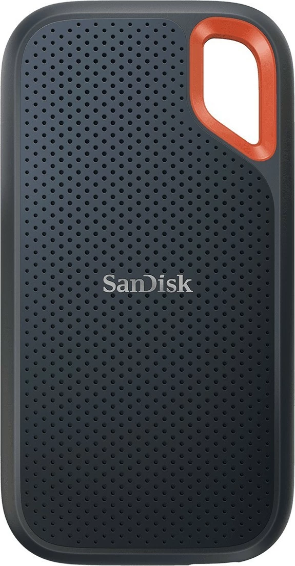 Zunanji SSD disk SanDisk Extreme Portable, 2 TB, USB Type-C, 3.2 Gen 2, 1050 MB/s, zaščita z geslom, črn