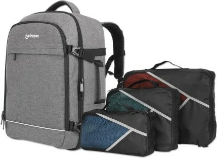 Torba za prenosnik MANHATTAN Rome do 17,3 in, antracit