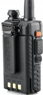 Walkie-talkie BAOFENG UV-5R HTQ, USB-C, črn