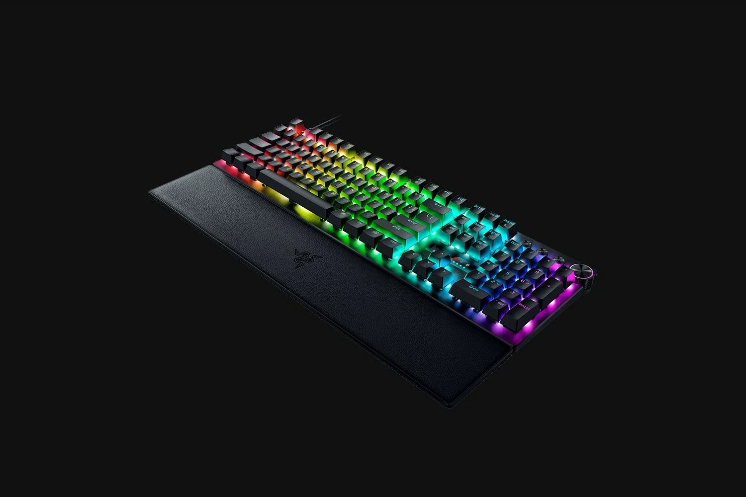 Gaming tipkovnica Razer Huntsman V3 Pro, RGB, polna velikost, QWERTZ, črna