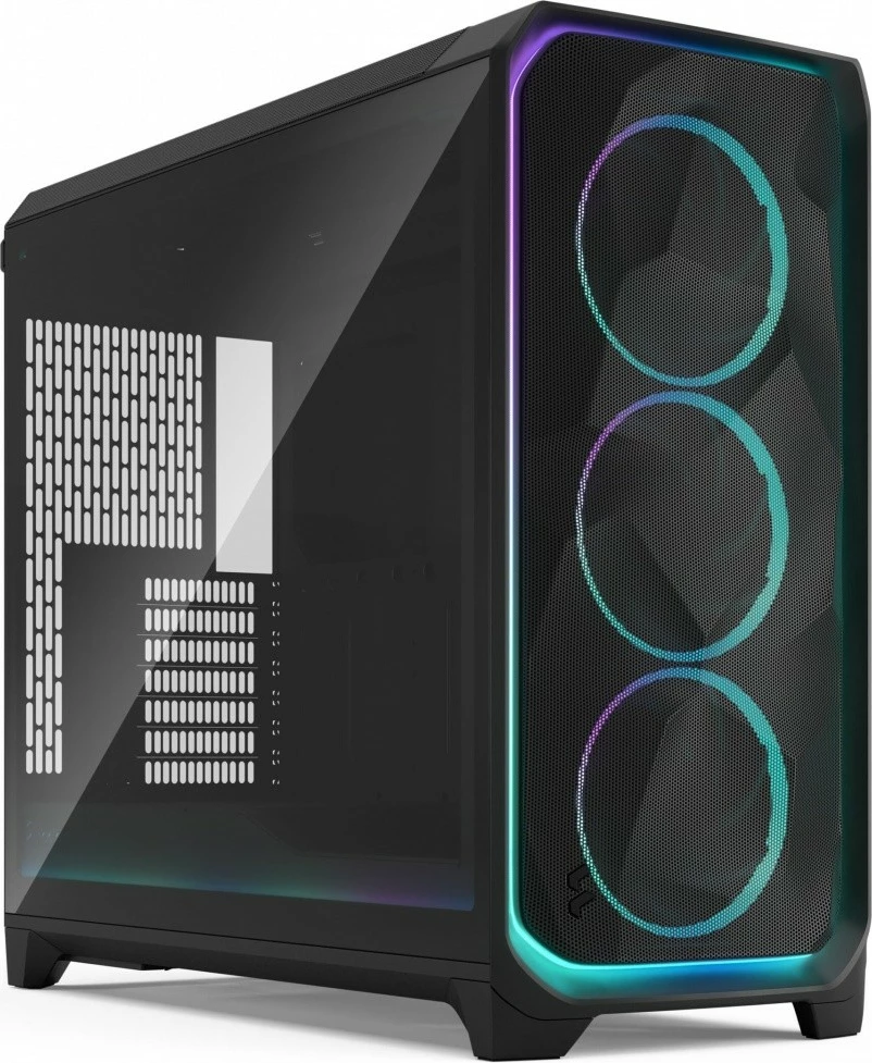 Računalniško ohišje Fractal Design Meshify 3 XL Ambience Pro RGB BlackTG Light Tint, Tower, črno