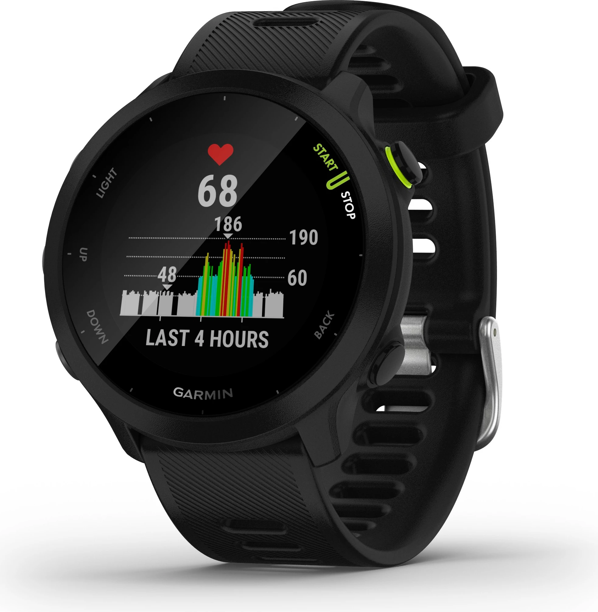Pametna ura Garmin Forerunner 55, GPS, 2,64 cm, črna