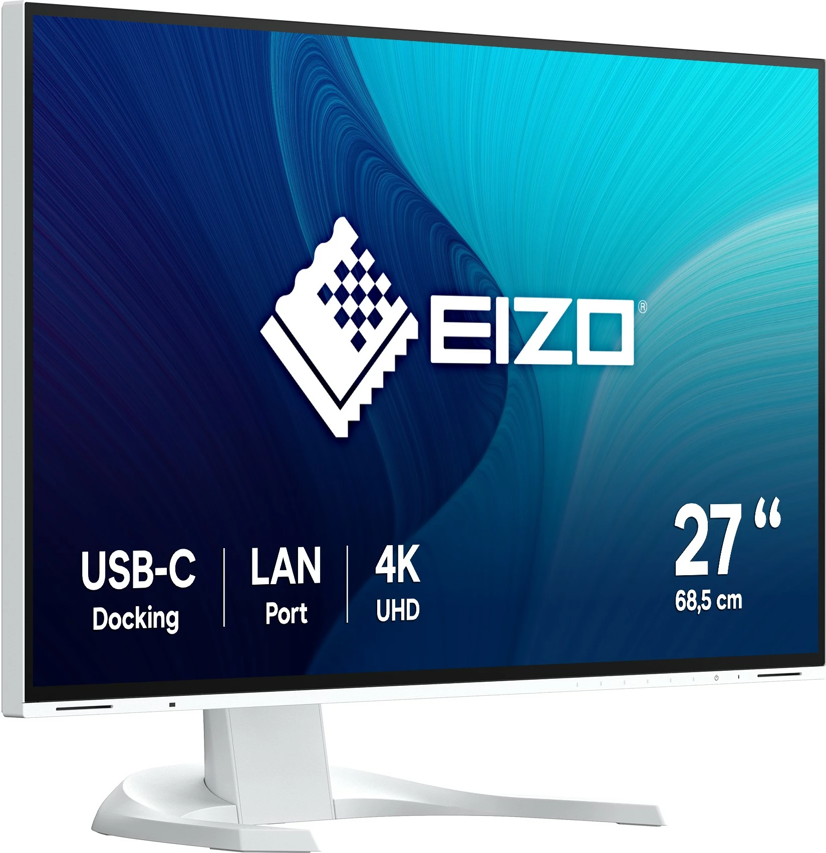 Monitor 27", 4K Ultra HD, bel Eizo FlexScan EV2740X
