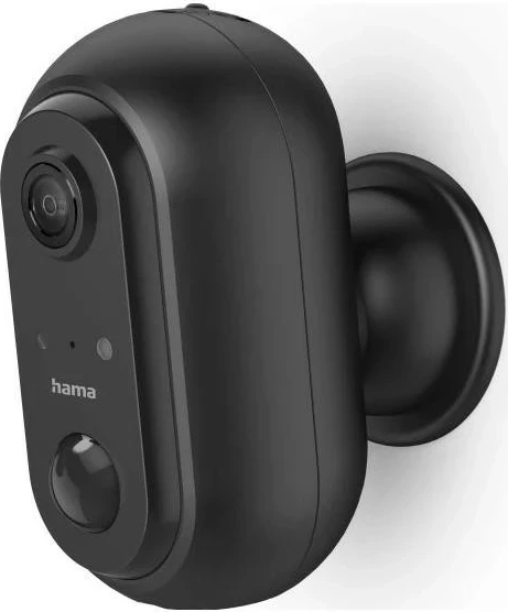Brezžična nadzorna kamera Hama 176615, Full HD, microSD, črna
