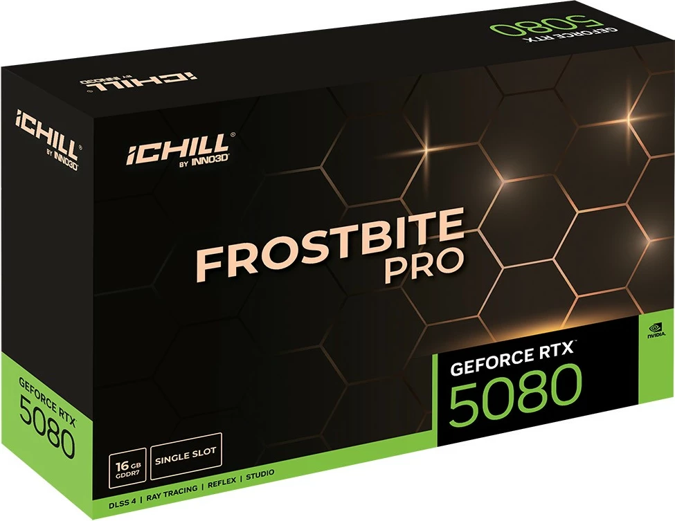 Močnejša grafična kartica Inno3D RTX 5080 iChill Frostbite Pro 16GB GDDR7 Močnejša grafična kartica Inno3D RTX 5080 iChill Frostbite Pro 16GB GDDR7