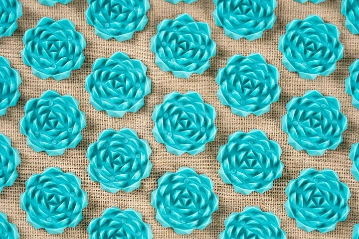 Tapet za akupresuro, ORO-HEALTH, siva