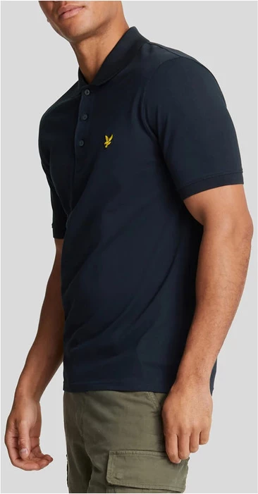 Polo za moške, modra, Lyle & Scott