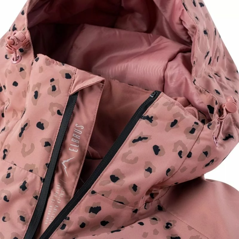 Smučarska jakna za deklice Elbrus, rožnata