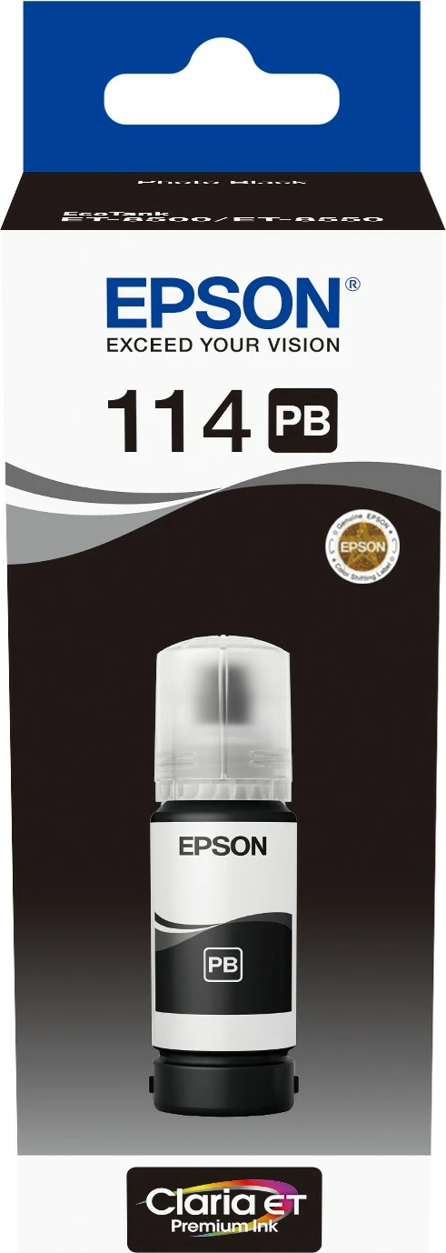 Toner, 70 ml, foto črna, Epson EcoTank ET-8550 ET-8500 114