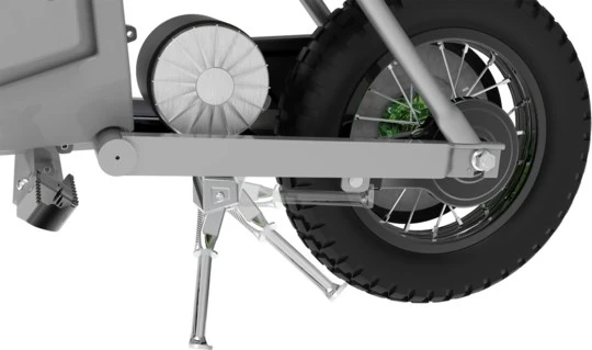 Električni skuter Dirt Rocket SX350, 22 km/h, siv/zelen — Razor